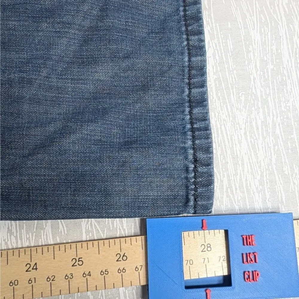 Levis 559 Relaxed Fit Jeans Mens 44x32 Tagged Blue Jeans 42x28 Measured